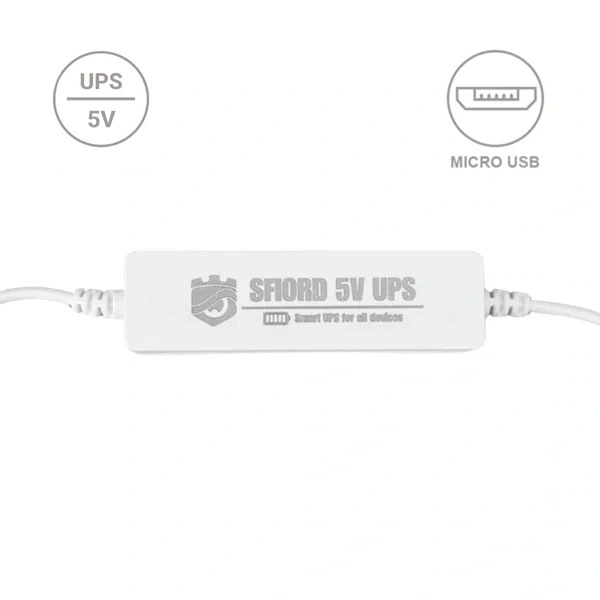 یو پی اس دوربین مداربسته ۵ ولت (با خروجی Micro-USB) اسفیورد مدل U106
