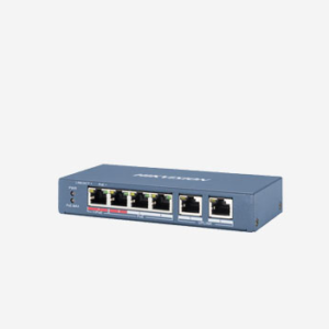 سوئیچ PoE غیرمدیریتی 4 پورت Fast Ethernet هایک ویژن مدل DS-3E0106HP-E